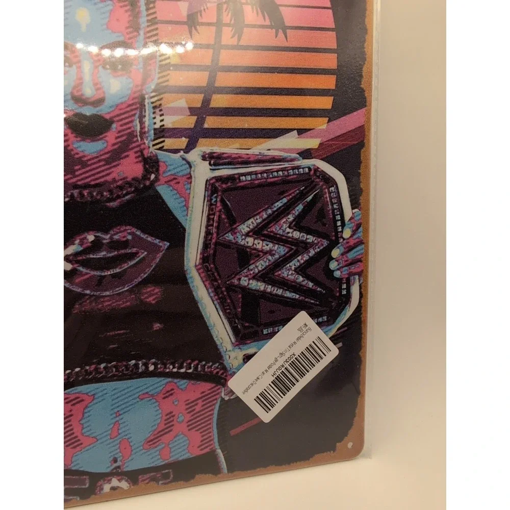 Wwe Wwf-Steel Decor‎ Sign 12x8